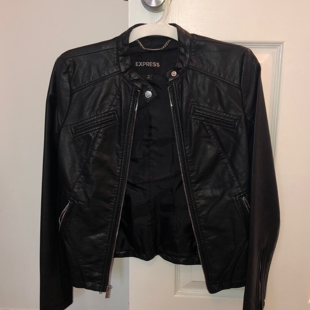 Express Faux Leather Jacket